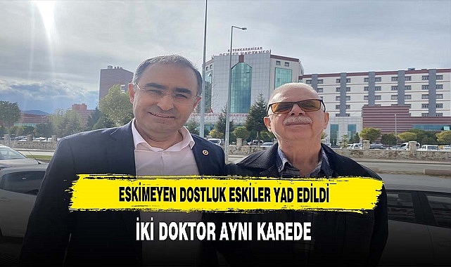 İKİ DOKTOR AYNI KAREDE
