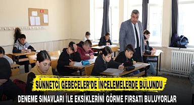 İL MÜDÜRÜ SÜNNETCİ GEBECELER’DE İNCELEMELERDE BULUNDU