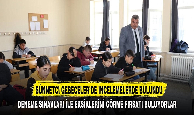 İL MÜDÜRÜ SÜNNETCİ GEBECELER’DE İNCELEMELERDE BULUNDU