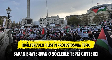İngiltere hükümetinden Filistin protestolarına skandal sözler