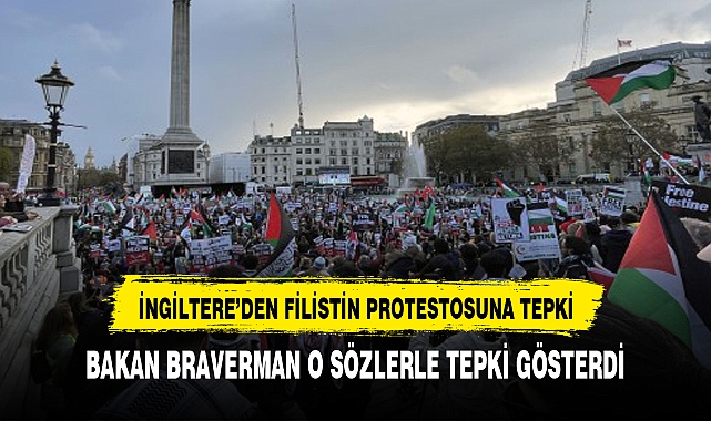 İngiltere hükümetinden Filistin protestolarına skandal sözler