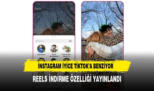 İnstagram iyice tiktok'a benziyor