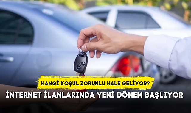 İNTERNET İLANLARINDA YENİ DÖNEM BAŞLIYOR