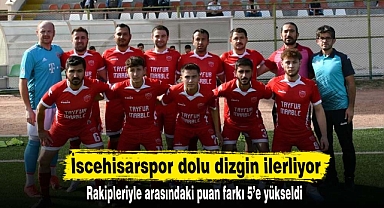 İscehisarspor dolu dizgin ilerliyor