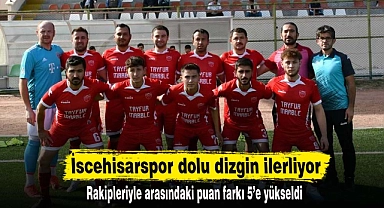 İscehisarspor dolu dizgin ilerliyor