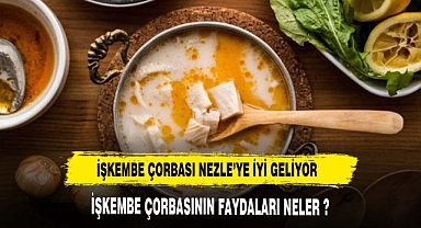 İşkembe çorbası soğuk algınlığa iyi geliyor.