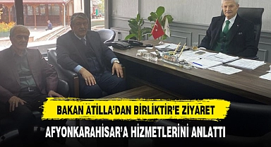 İsmet Attila’dan Birliktir’e ziyaret