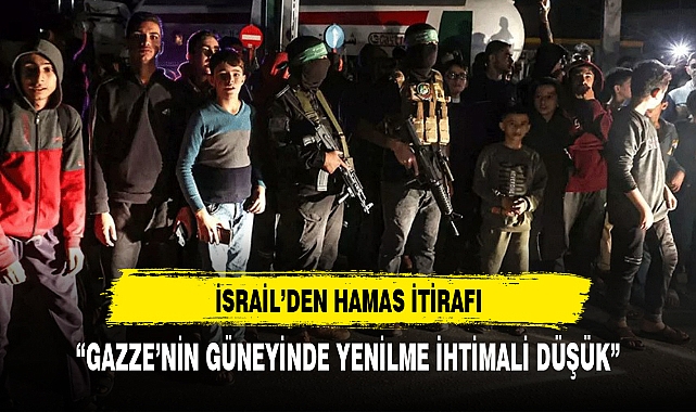 İsrail'den Hamas itirafı:Gazze'nin kuzeyinde gücünü koruyor, güneyde de yenilme ihtimali düşük