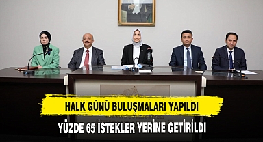 İŞTE HALK GÜNÜ BULUŞMALARININ İSTATİSTİKLERİ
