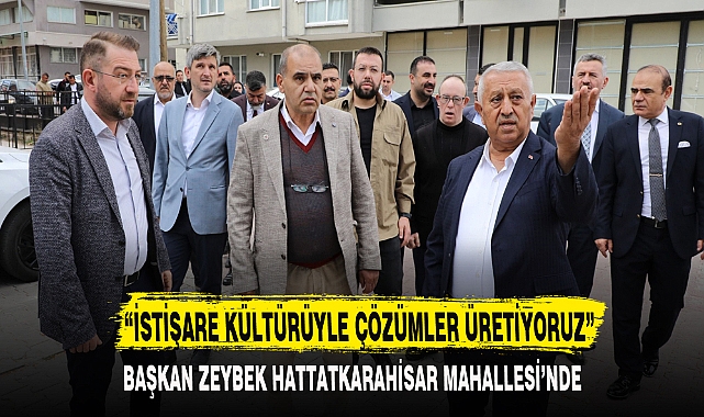 "İSTİŞARE KÜLTÜRÜYLE ÇÖZÜLER ÜRETİYORUZ"