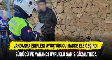 Jandarma Ekipleri Uyuşturucu Madde Ele Geçirdi