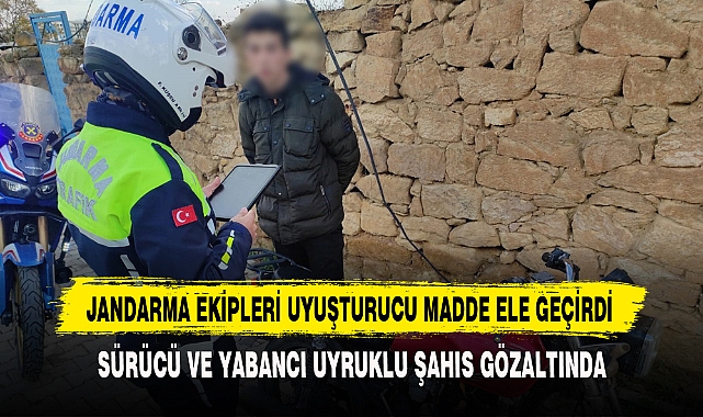 Jandarma Ekipleri Uyuşturucu Madde Ele Geçirdi