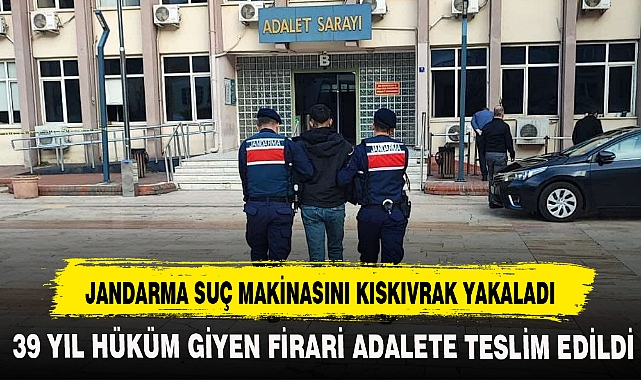 JANDARMA SUÇ MAKİNASINI KISKIVRAK YAKALADI