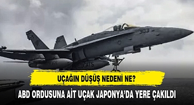 Japonya'da ABD uçağı yere çakıldı