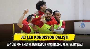 Jetler Kondisyon Çalıştı