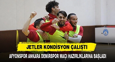 Jetler Kondisyon Çalıştı