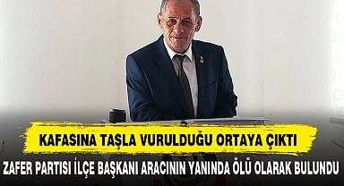 KAFASINA TAŞLA VURULDUĞU ORTAYA ÇIKTI
