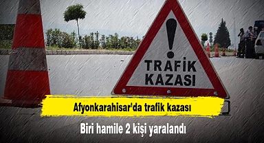 KARNINDA CAN TAŞIYORDU !! TRAFİK KAZASINDA YARALANDI
