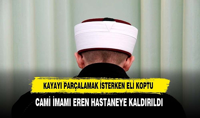 KAYAYI PARÇALAMAK İSTERKEN ELİ KOPTU