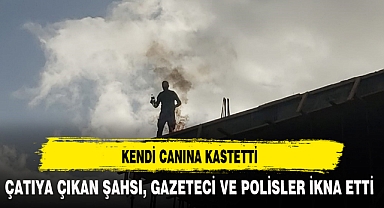 KENDİ CANINA KASTETTİ