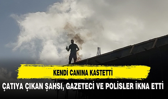 KENDİ CANINA KASTETTİ