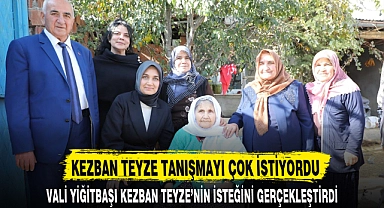 KEZBAN TEYZE TANIŞMAYI ÇOK İSTİYORDU
