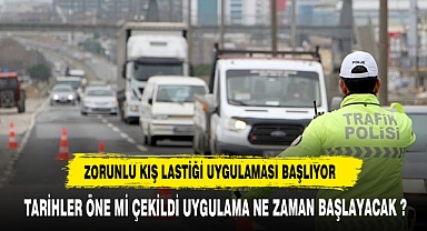 Kış lastiği takma zorunluluğu ne zaman başlayacak