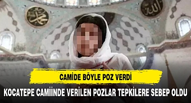 KOCATEPE CAMİİNDE VERDİĞİ POZLAR TEPKİYE NEDEN OLDU