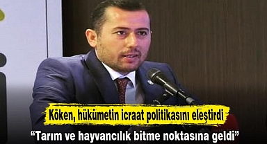 Köken, hükümetin icraat politikasını eleştirdi