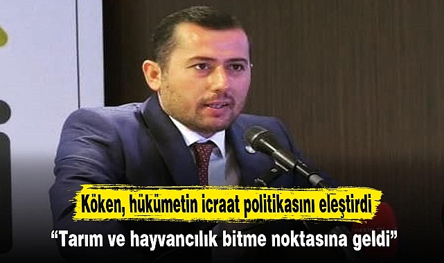 Köken, hükümetin icraat politikasını eleştirdi