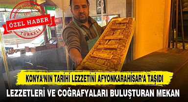 Konya'nın Tarihi Lezzetini kale manzarası eşliğinde tatmak bir başka