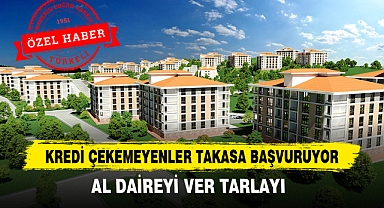Kredi Çekemeyenler Takasa Başvuruyor