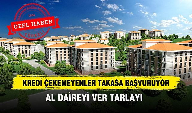 Kredi Çekemeyenler Takasa Başvuruyor