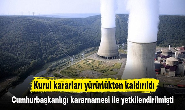 Kurul kararları yürürlükten kaldırıldı