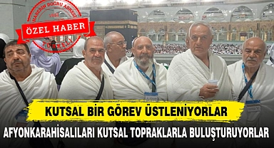 Kutsal Bir Görev Üstleniyorlar