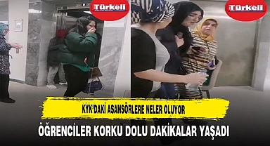 KYK’DAKİ ASANSÖRLERE NELER OLUYOR