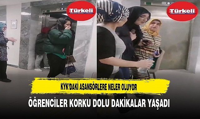 KYK’DAKİ ASANSÖRLERE NELER OLUYOR