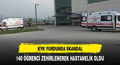 KYK yurdunda kalan 140 öğrenci zehirlendi, Valilik açıklama yaptı
