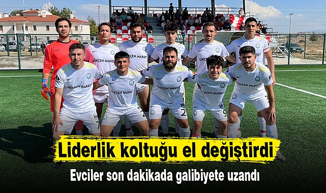 Liderlik koltuğu el değiştirdi