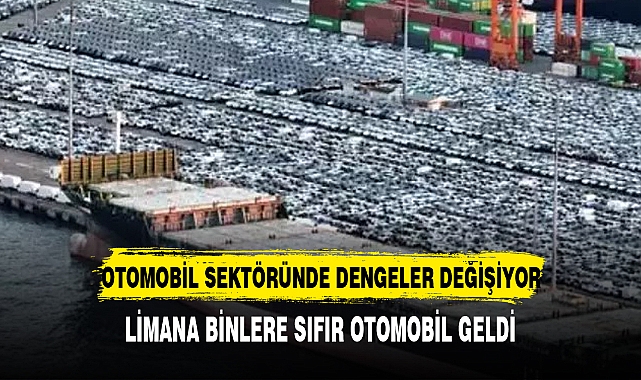 LİMANA BİNLERCE OTOMOBİL GELDİ İKİNCİ EL UCUZLAR MI ?