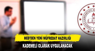 MEB'den yeni müfredat hazırlığı: Kademeli uygulanacak