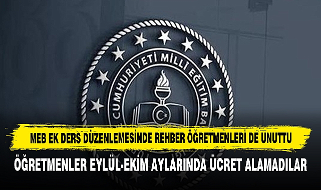 Meb Ek Ders Düzenlemesinde Rehber Öğretmenleri De Unuttu