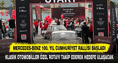 Mercedes-Benz 100. Yıl Cumhuriyet Rallisi Başladı