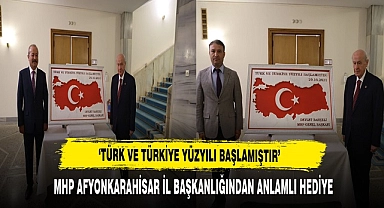MHP AFYONKARAHİSAR İL BAŞKANLIĞINDAN ANLAMLI HEDİYE