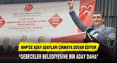 MHP  Gebecelere yeni aday