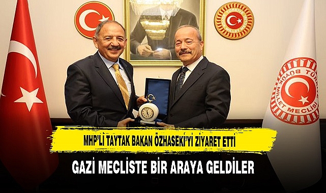 MHP'li Taytak Bakan Özhaseki'yi Ziyaret Etti