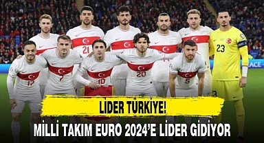 MİLLİ TAKIM EURO 2024'E LİDER GİDİYOR