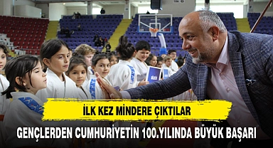 Minik Judocular İlk Kez Mindere Çıktı