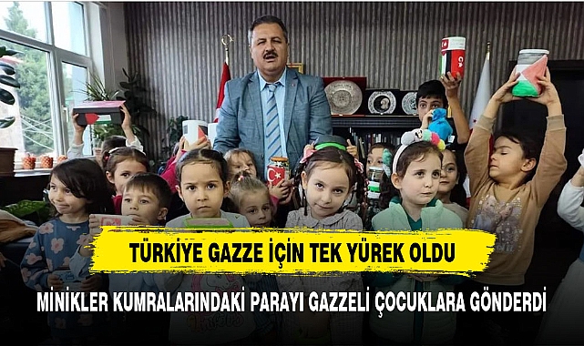 Miniklerden duygulandıran davranış