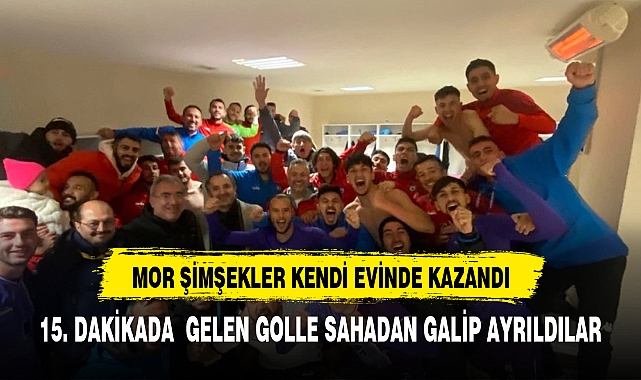 Mor şimşekler  3 puanı almasını bildi